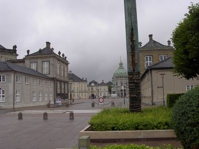 koninklijk paleis in Kopenhagen